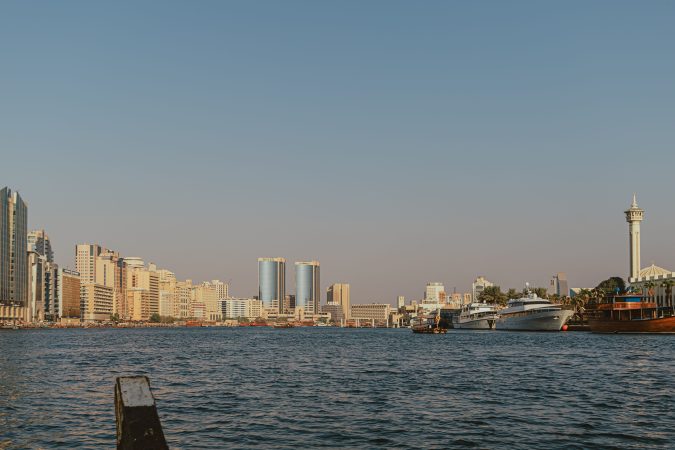 Dubai Creek skyline and waterfront
