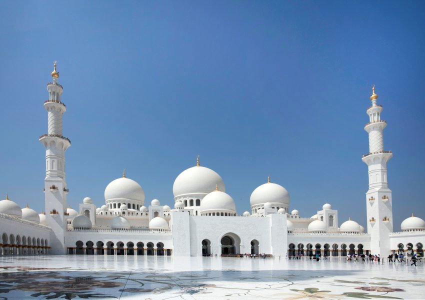 Sheikh Zayed Grand Mosque in Abu Dhabi