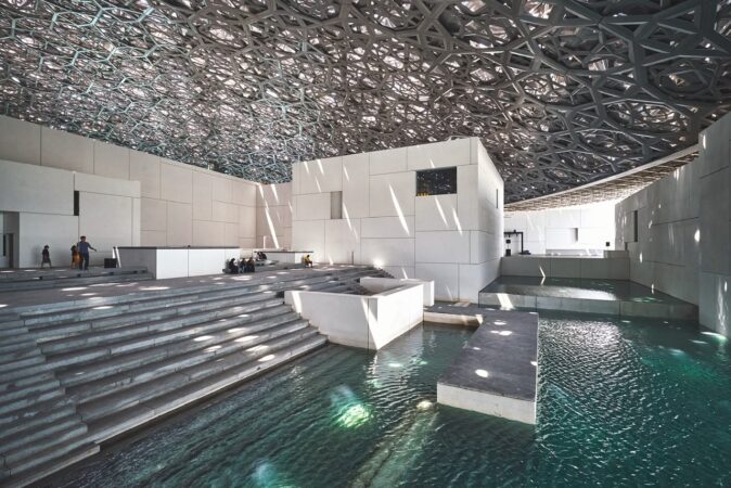 Louvre Abu Dhabi interior