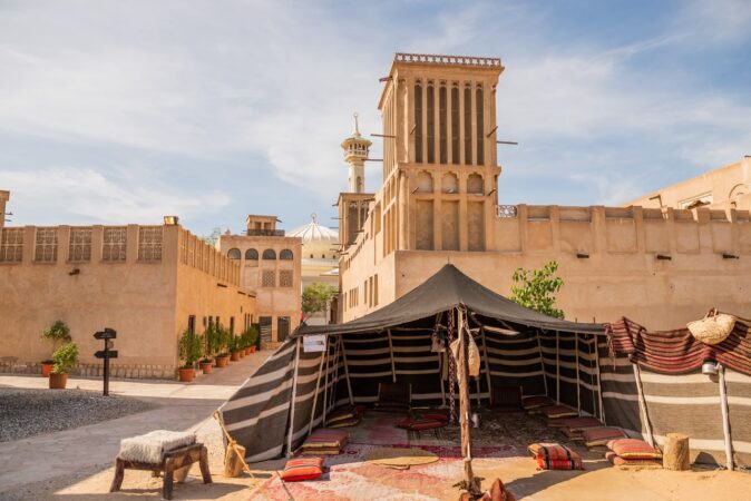 Al Fahidi heritage district in Dubai