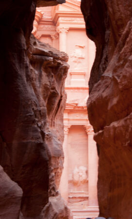 Petra Through the Siq, Jordan